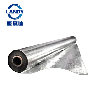 Film barrière à la vapeur en papier kraft avec feuille d'aluminium, tissu d'isolation <span class=keywords><strong>thermique</strong></span> tissé avec feuille d'aluminium, feuille de barrière radiante - Product Image 5