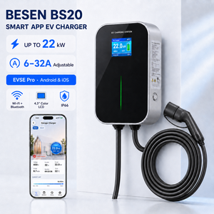 <span class=keywords><strong>Stazione</strong></span> <span class=keywords><strong>di</strong></span> <span class=keywords><strong>Ricarica</strong></span> Wallbox Besen da 11kW 16A Trifase con Wifi <span class=keywords><strong>per</strong></span> <span class=keywords><strong>Veicoli</strong></span> <span class=keywords><strong>Elettrici</strong></span> - Product Image 2