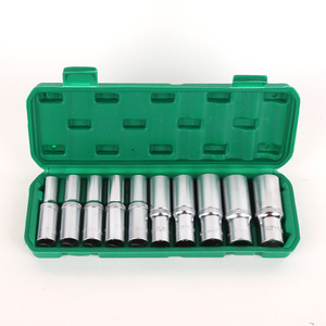 ZYTOOLS Socket Wrench Set 8-32mm Metric Hexagon Chrome Plated CR-V Alloy Steel DIY Tools - Product Image 1