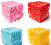 Nouveau jouet anti-stress unisexe en forme d'animal, cube à presser en maltose, texture douce, Saint-Valentin, décompression, pour tous les âges, vente en gros