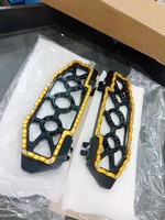 Kit de marchepieds style MX avec bras de frein et système de changement de vitesse talon-orteil pour modèles Harley Touring 2014-2025