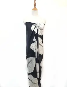 Digital printing Hawaii Sarongs Pareo 100% Finest Quality Rayon Custom Beach Wrap Cover up