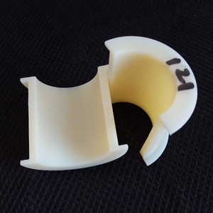 Nylon Bearing <b>Split</b> Sleeve 10-200mm For Grain <b>Machinery</b> Parts Protective Bushing Customized PA6 Plastic Component - Product Image 3