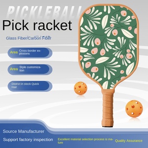 Xuyên biên giới thể thao ngoài trời Carbon pickleball đỉnh vợt Retro văn học phong cách sợi thủy tinh của nhà sản xuất cho Đào Tạo - Product Image 5
