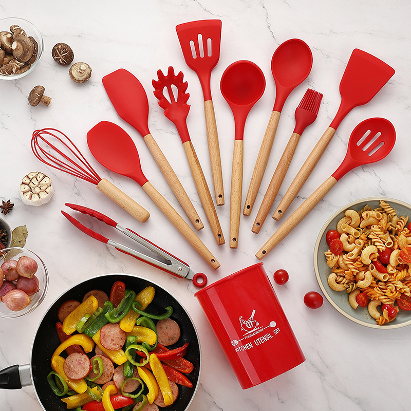 Red 12-piece set-1050g