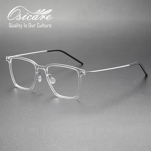 Occhiali da Vista di Marca Designer con Logo Personalizzato, Montature di Lusso in Titanio per Uomo - Product Image 2