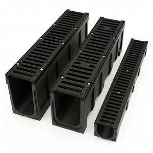 Sistema de Drenaje de Canales de Hormigón de Resina Clase de Carga D400 EN1433 para Contenedores Marítimos, Patios de Carga y Muelles - Product Image 1