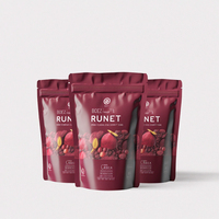 Sachets Doypack refermables à fermeture éclair de 3,5 g pour emballage alimentaire de chips, 100 pièces MOQ, impression offset, matériau de qualité alimentaire, jetables