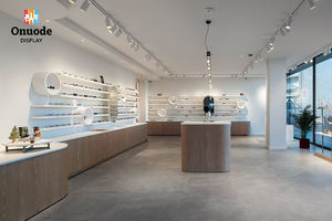 Conception personnalisée de magasin d'optique écologique |   Vitrines pour lunettes et lunettes de soleil avec éclairage LED |   Solution de vente au détail tout-en-un - Product Image 5