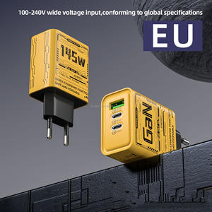 欧盟/美国/英国插头<span class=keywords><strong>3</strong></span>端口PD USB充电器快速充电145瓦快速手机充电器适配器145瓦usb-c墙壁适配器 - Product Image 3