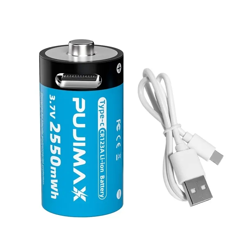 Chargeur USB Double Pour Batteries Lithium CR123 / CR2 / 16340 (neuf)