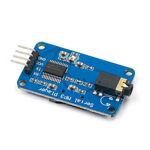 EParthub YX5300 MP3 Player Module Player Module Voice Serial Port Control Music Module TF Card Slot