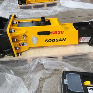 SOOSAN Disjoncteur hydraulique SB 30 type de boîte adapté aux mini pelles et bob cat skid steer loader bonne qualité pour les roches dures - Product Image 6