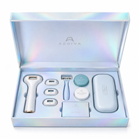 Boîte sur mesure haut de gamme pour appareil de beauté, pour kit d'épilation laser, en carton rigide à charnière, fabrication OEM