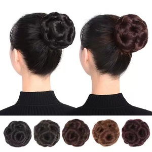 <span class=keywords><strong>Chignon</strong></span> synthétique blond pour femmes noires, accessoires de mode capillaires avec <span class=keywords><strong>chignon</strong></span> bouclé de type 30 cm de longueur, support de <span class=keywords><strong>chignon</strong></span> en plastique - Product Image 1