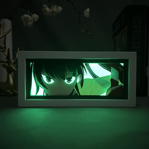 Cajas de luz con ojos de Anime Akame <span class=keywords><strong>GA</strong></span> <span class=keywords><strong>Kill</strong></span> Kurome Lightbox, lámpara de noche Led de Manga personalizada, decoración del hogar, animación nocturna - Product Image 3