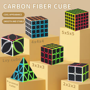 <span class=keywords><strong>Cubo</strong></span> Mágico de Fibra de Carbono Especialmente Suave y Eficaz, <span class=keywords><strong>2x2</strong></span> 3x3x3 4x4 5x5 Pirámide Hoja, Rompecabezas de Velocidad para Niños, Juguete Educativo - Product Image 3