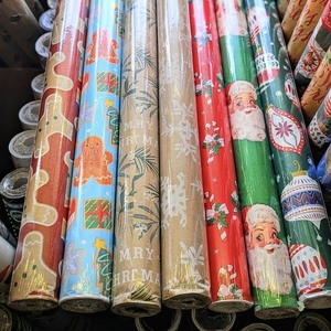 Papel <span class=keywords><strong>de</strong></span> Regalo Navideño Recubierto <span class=keywords><strong>de</strong></span> 50x70cm, <span class=keywords><strong>de</strong></span> una Sola Cara, para Ramos <span class=keywords><strong>de</strong></span> Regalo, Cajas <span class=keywords><strong>de</strong></span> Flores, Decoración del Hogar, Pegatinas, Papel Reciclable para Manualidades - Product Image 1