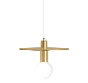 Lampes à <span class=keywords><strong>suspension</strong></span> à pois Noir Minimaliste Verre Lait Globes Luminaires Or Lampe à <span class=keywords><strong>suspension</strong></span> à point unique pour salle à manger - Product Image 1