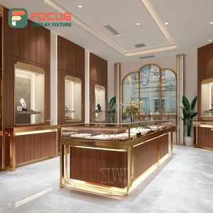 Meubles de magasin de bijoux modernes, finition laminée, vitrine d'exposition pour boutique - Product Image 5