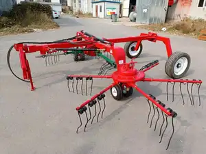 الروتاري مجرفة المحاصيل آلة مع مزدوجة الخليع/المزدوج القرص آلة العشب