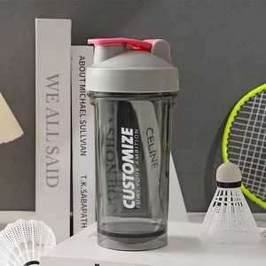 Customized 500ml Plastic Mix Cup Fitness Protein Powder Shaker <strong>Bottle</strong> Gym Sports <strong>Clear</strong> <strong>Water</strong> <strong>Bottles</strong> - Product Image 3