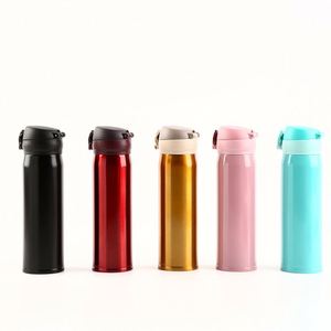 Vaso Térmico de Acero Inoxidable 304 de 500 ml con Tapa Abatible y Logotipo Personalizado para Regalo de Viaje en Auto - Product Image 5