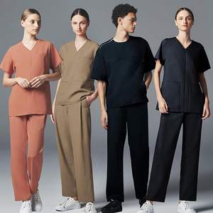 Uniforme Médico Personalizado para Esteticista, para Hotel y Salón <span class=keywords><strong>de</strong></span> Belleza, Uniforme para <span class=keywords><strong>Recepcionista</strong></span> <span class=keywords><strong>de</strong></span> Hospital - Product Image 4