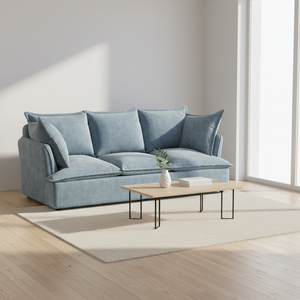 モダンミニマリストモジュール式圧縮ソファダブルシート屋内リビングルーム家具 - Product Image 5