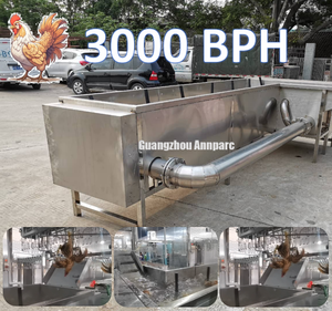 <span class=keywords><strong>Plumeuse</strong></span> automatique <span class=keywords><strong>professionnelle</strong></span> pour volailles 3000BPH, machine à plumer les poulets et les canards de grande capacité pour abattoir - Product Image 3