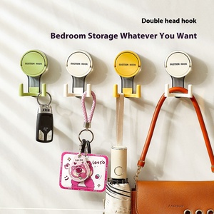 ตัวดูดแบบตะขอคู่ถอดได้ซักและนำกลับมาใช้ใหม่ได้สำหรับห้องครัวห้องน้ำรถติดผนัง/<span class=keywords><strong>ตู้</strong></span>แบบหลายชั้น - Product Image 4