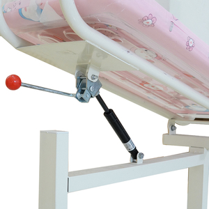 <span class=keywords><strong>Culla</strong></span> Trasparente Semplice con 4 Ruote Mobili Asta Idraulica Inclinabile Lettino per Neonati Letto per Bambini - Product Image 6