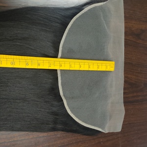 Chất lượng hàng đầu mỏng HD ren trong suốt 4x4 5x5 6x6 7x7 đóng cửa nhà cung cấp, trinh nữ Brazil tóc con người 13x4 13x6 phía trước ren đóng cửa - Product Image 3