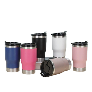 Gobelet isotherme en acier inoxydable personnalisé de 14 oz pour canettes de bière, ouvre-bouteille de vin, maintien au chaud pendant 6 heures, pour utilisation en voiture - Product Image 1