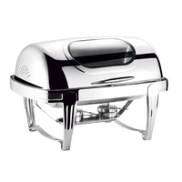 Chauffe-Plat de Buffet Professionnel en Acier Inoxydable – Ensemble Complet pour Hôtels et Restaurants – Prix Compétitif