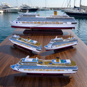 GIA NHIEN CO. LTD COSTTA FORTUNA Modèle de bateau en bois artisanal Autres véhicules jouets Âge 5-7 ans CS0084P Vietnam - Product Image 3