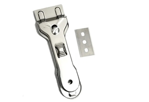 5 uds hoja multifunción vidrio cerámica Hob raspador limpiador removedor seguridad utilidad cuchillo para limpieza <span class=keywords><strong>horno</strong></span> cocina DIY grado - Product Image 4