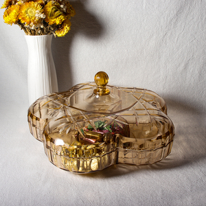 Vassoio in polistirene di plastica Multi piastra acrilica da 9987G con coperchio - Product Image 4