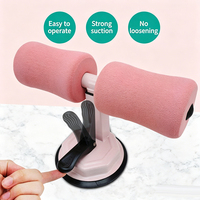 Appareil d'entraînement abdominal portable unisexe avec ventouse, support antidérapant pour les pieds, durable et écologique