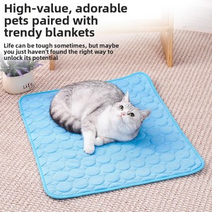 <span class=keywords><strong>Tapis</strong></span> rafraîchissant en soie glacée lavable et respirant <span class=keywords><strong>pour</strong></span> l'été, <span class=keywords><strong>pour</strong></span> chiens et chats de petite, moyenne et grande taille, vente en gros, usine, <span class=keywords><strong>tapis</strong></span> rafraîchissant <span class=keywords><strong>pour</strong></span> animaux de compagnie, lits <span class=keywords><strong>pour</strong></span> chiens - Product Image 3