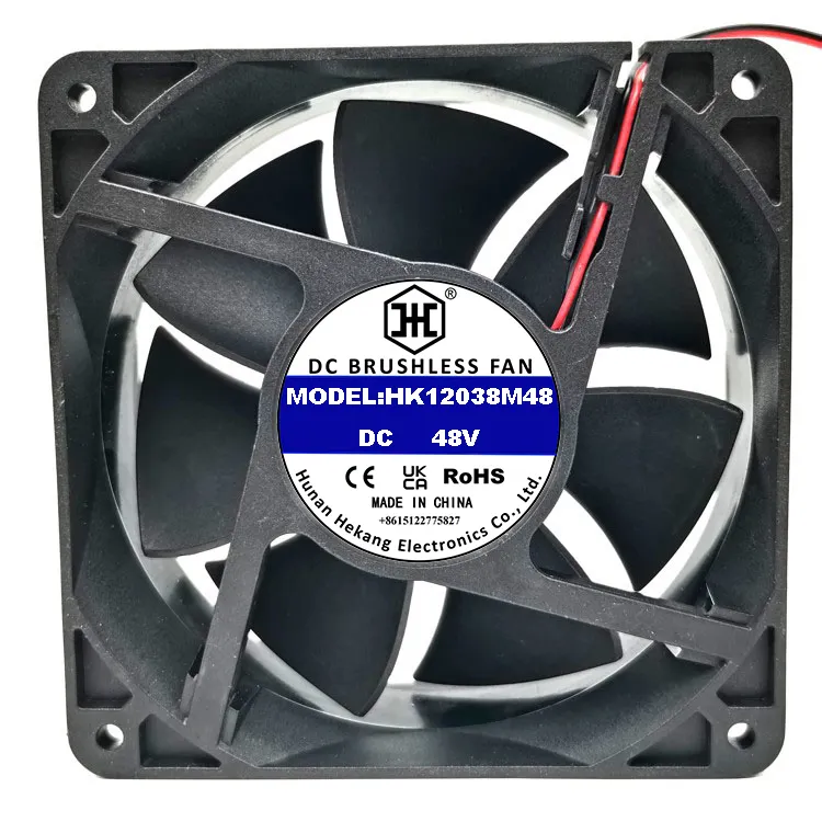 Peltier điều hòa không khí thiết bị quạt làm mát DC điện năng thấp im lặng 24V Fan 120x120x38 Mét nhựa dòng chảy hướng trục người hâm mộ