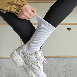 Everyday 3 Pack Unisex Couple <b>Socks</b> Organic Cotton Cushioned Crew Classic Mid-calf Comfort Breathable Sporty High Quality - Product Image 3