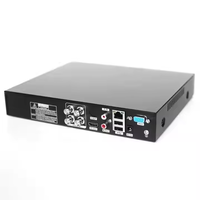 Enregistreur vidéo réseau 4K DVR Black Box Recorder Caméras IP 1080P Prise en charge de l'alimentation sur Ethernet à 8 canaux