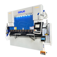 Plieuse CNC WE67K haute précision avec contrôleur Delem DA53T, servo-moteur et recul dynamique à couronnement