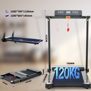 <span class=keywords><strong>Tapis</strong></span> <span class=keywords><strong>Roulant</strong></span> Elettrico Multifunzione per Esercizi Cardio con Velocità 1-14km/h, Motore Silenzioso da 1.25hp - Disponibile dal Magazzino Francese - Product Image 6