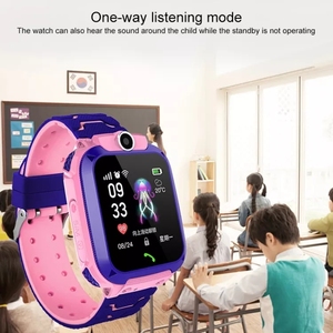 Q12 الاطفال ساعة ذكية كاميرا مكالمة لعبة الفرقة LBS المقتفي صوت المعصم Smartwatch مع مشاعل للأولاد هدية عيد ميلاد - Product Image 6