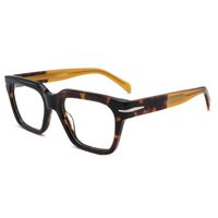 Montures de lunettes en acétate vintage avec logo personnalisé Lunettes optiques Lunettes unisexes