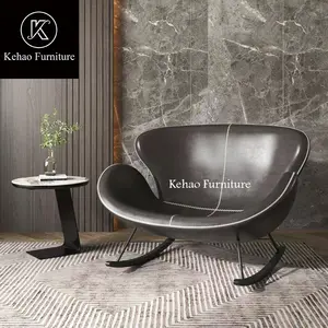 Chaise de salon de luxe nordique moderne à la mode, fauteuil de style de loisirs pour la maison, fauteuil inclinable pour salon, fauteuil de canapé à bascule relaxant - Product Image 1