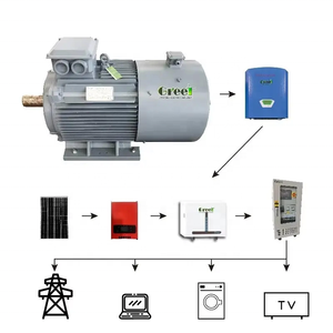 PMG 10KW <span class=keywords><strong>100KW</strong></span> 500KW 220V 380V 영구자석 다이나모 교류 발전기 - Product Image 6