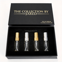 Coffret d'échantillons personnalisé 2ml 3ml 5ml pour 3-4 parfums – Kit de découverte testeur de parfum 3 ou 4 flacons avec petite boîte en papier et insert
